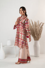 TEA-PINK FLORAL — 2-Piece Co-ord set