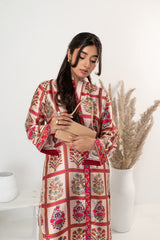TEA-PINK FLORAL — 2-Piece Co-ord set