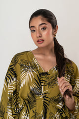 LEAFY LUXE — Long Frock