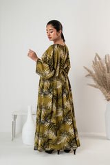 LEAFY LUXE — Long Frock